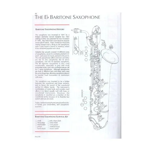 Standard Of Excellence Book 1 - Saxophone Eb Baritone