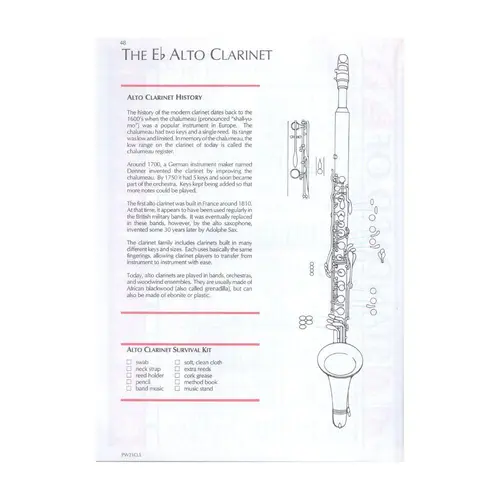 Standard Of Excellence Book 1 - Clarinet Alto