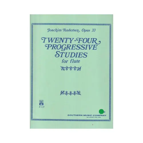 Twenty-Four Progressive Studies Op.33 For Flute