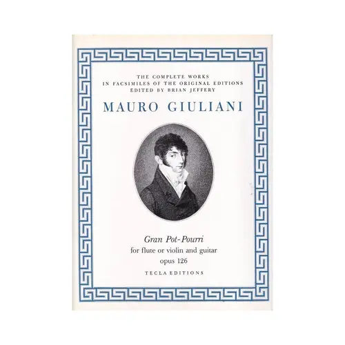 Gran Pot-Pourri For Flute And Guitar - Op.126