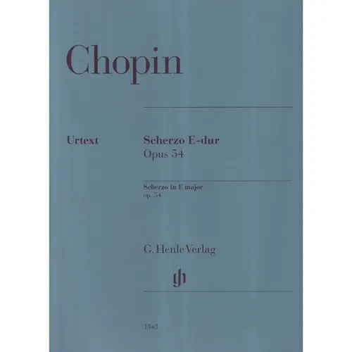 Scherzo E major op. 54