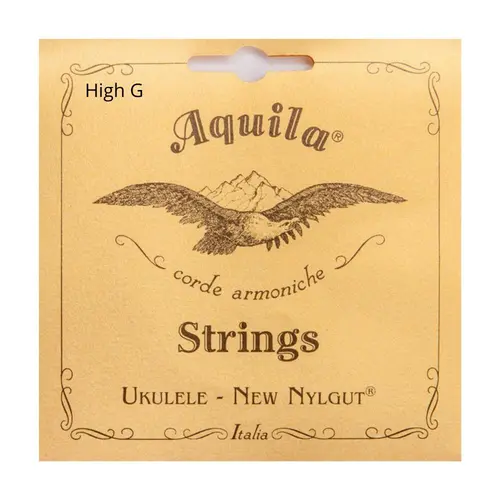 Encordoamento para ukulele concert Aquila new nylgut - High G - 7U