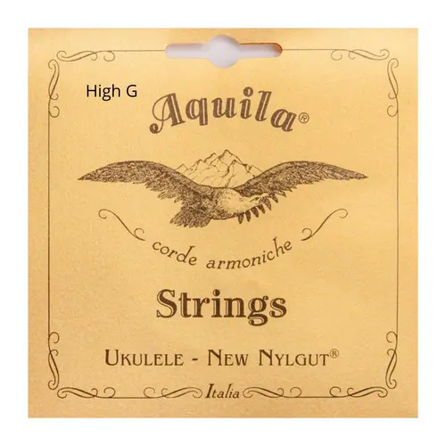 Encordoamento para ukulele tenor Aquila new nylgut - high G - 10U