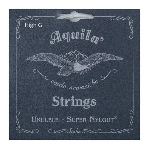 Encordoamento para ukulele concert Aquila Super nylgut - high G - 103U