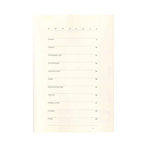 Encore - Music from the Miyazaki Movie - piano works - original edition