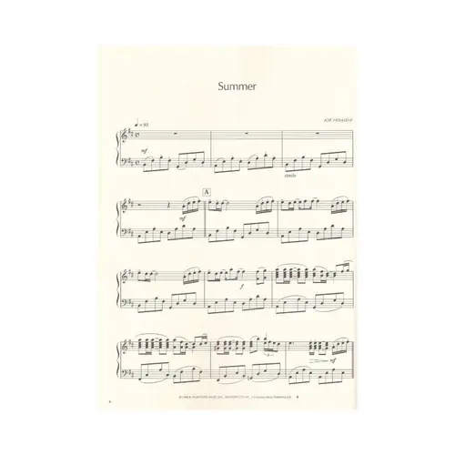 Encore - Music from the Miyazaki Movie - piano works - original edition