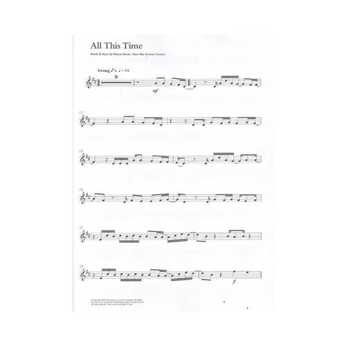 Smash Hits Playalong For Alto Saxophone - Guest spot