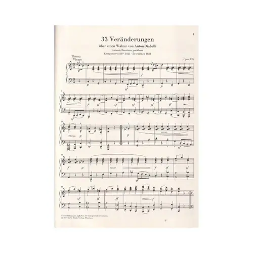 Diabelli Variations Op.120
