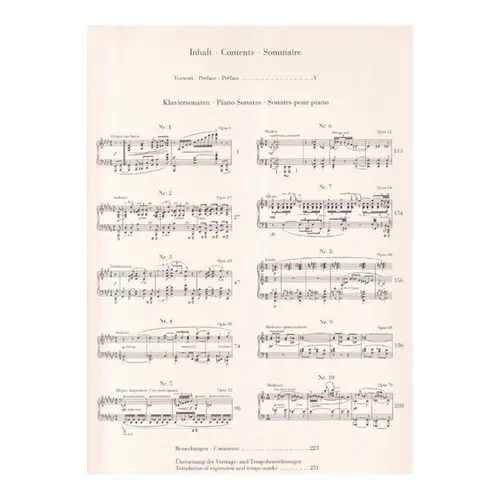 Piano Sonatas nos.1-10
