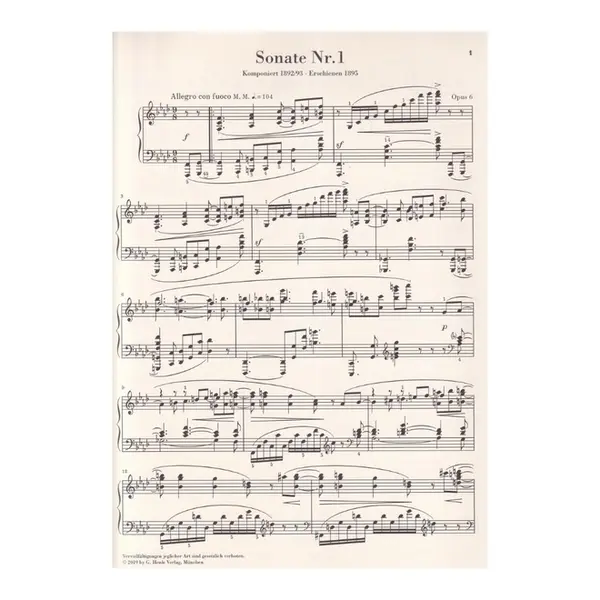 Piano Sonatas nos.1-10