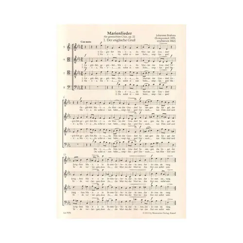 Sacred Choral Music For choir a cappella