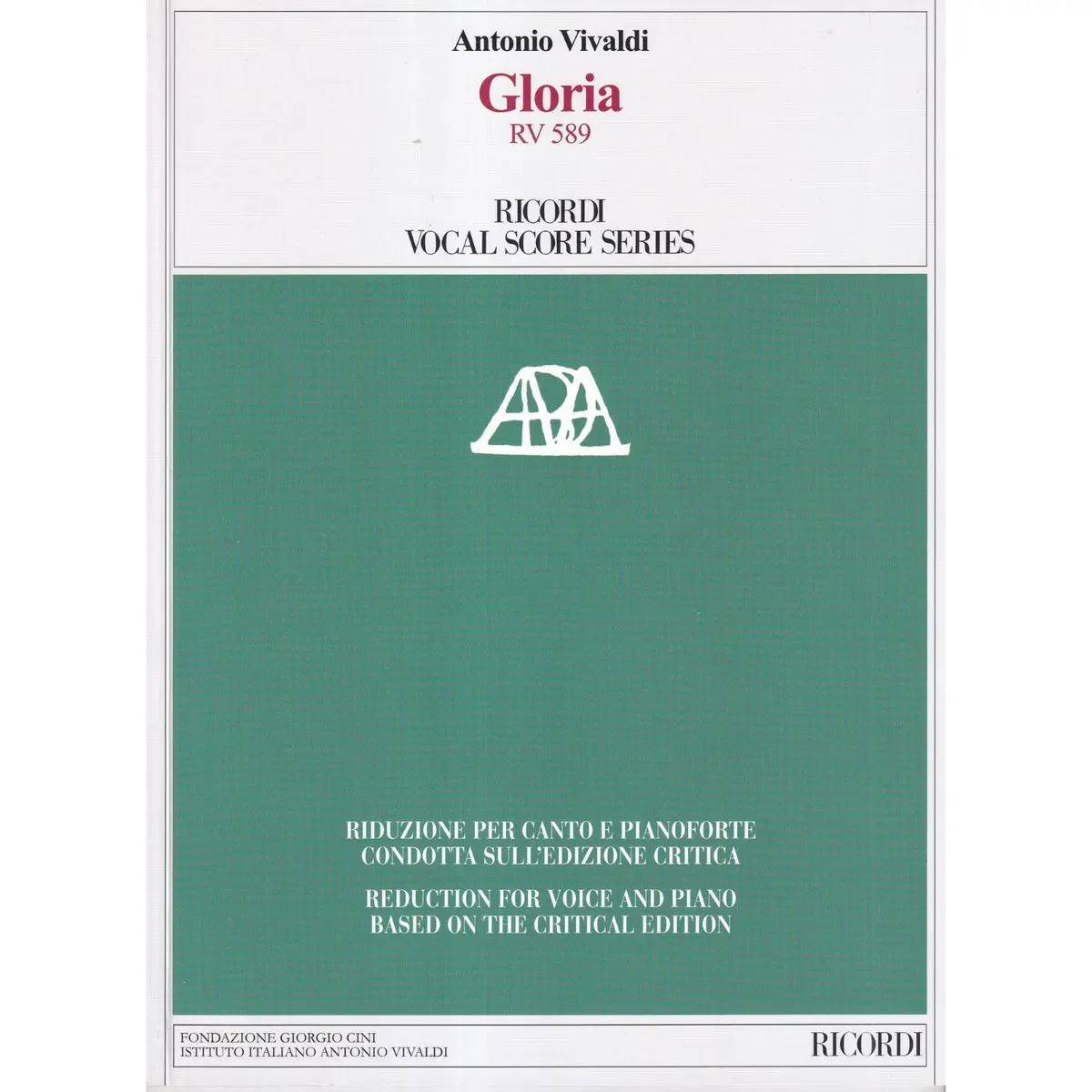 Gloria RV 589 - Vocal Score  - Michael Talbot