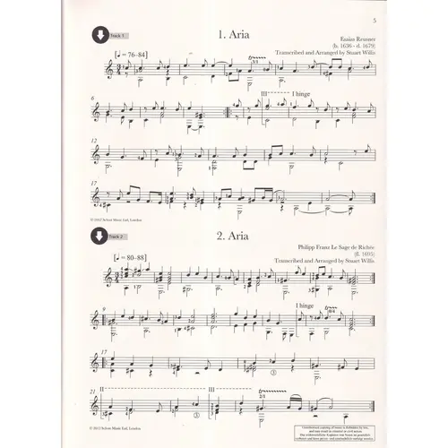 Baroque Guitar Anthology Vol.2