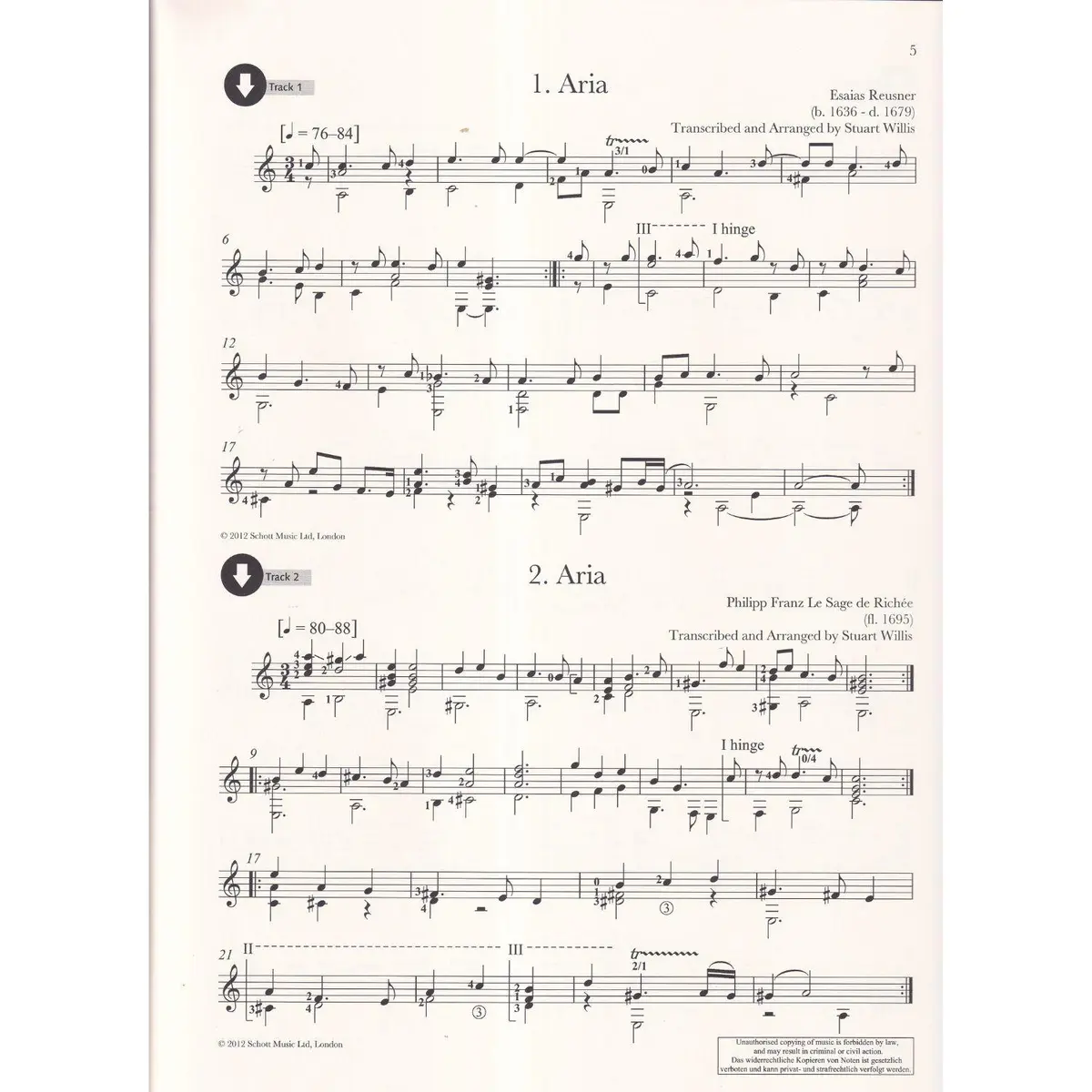 Baroque Guitar Anthology Vol.2
