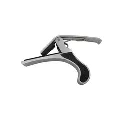 Capotraste Dolphin prata com haste longa  para violão/guitarra