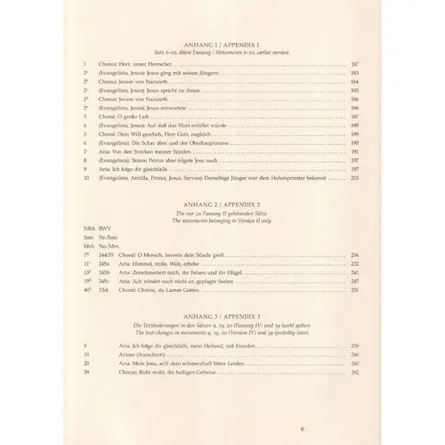 Johannes-Passion BWV 245 - fulll Score