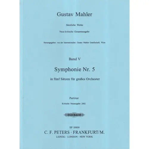 Symphony No.5 - partitur - full score