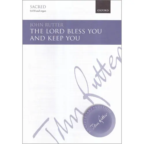 The Lord bless you and keep you - SATB and organ