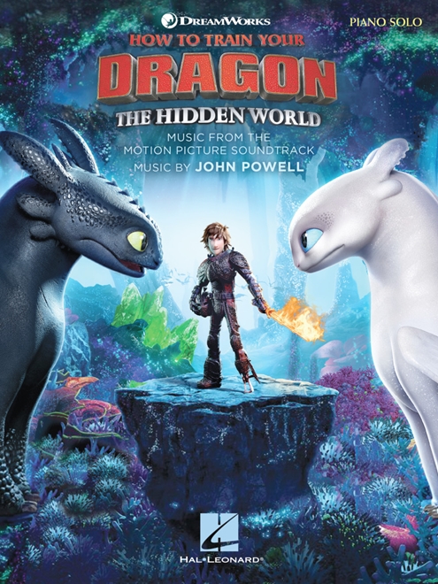 Como treinar seu dragão: O mundo escondido para piano solo de John Powell -  How to Train Your Dragon: The Hidden World - Music from the Motion Picture  Soundtrack - Softcover - Hal Leonard