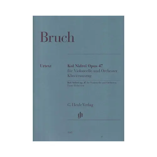 Kol Nidrei op. 47 for Violoncello and Orchestra - piano reduction