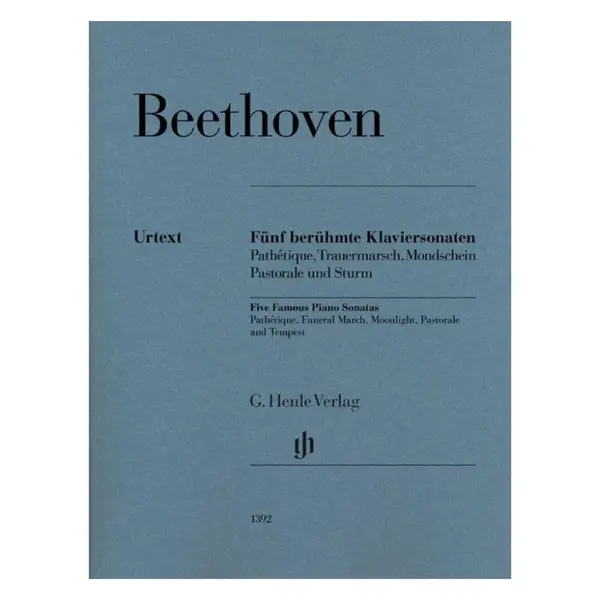 Five Famous Piano Sonatas