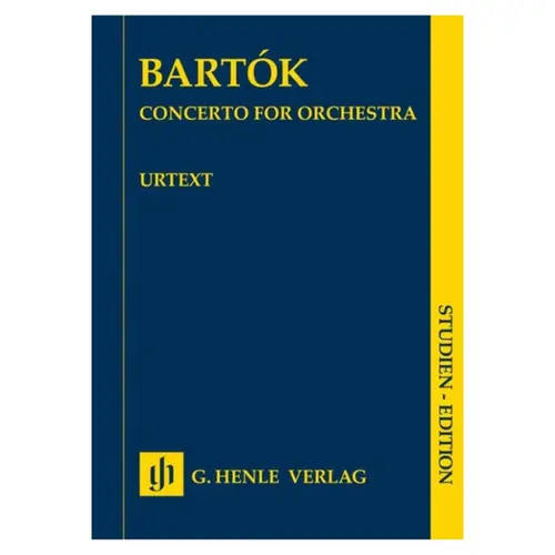 Concerto for Orchestra - studien edition