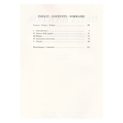 Concerto for Orchestra - studien edition