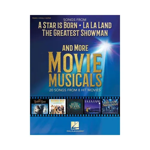 Songs from A star is born, The greatest showman, La La land, end More Movie Musicals
