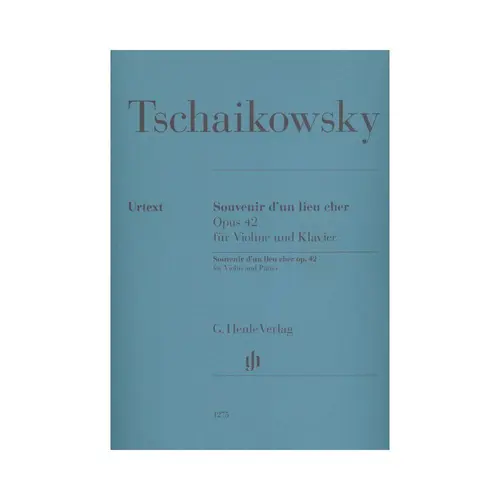Souvenir d' un lieu cher Op.22 for Violin and Piano
