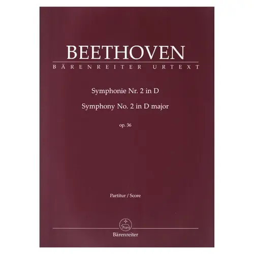 Symphony no. 2 in D major op. 36 - full score