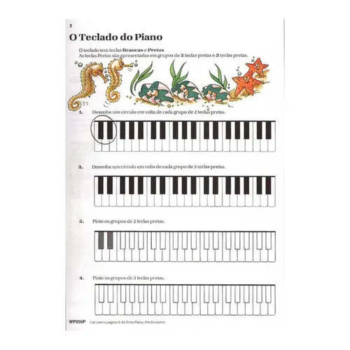Bastien Piano Básico - Teoria Pre-Iniciante