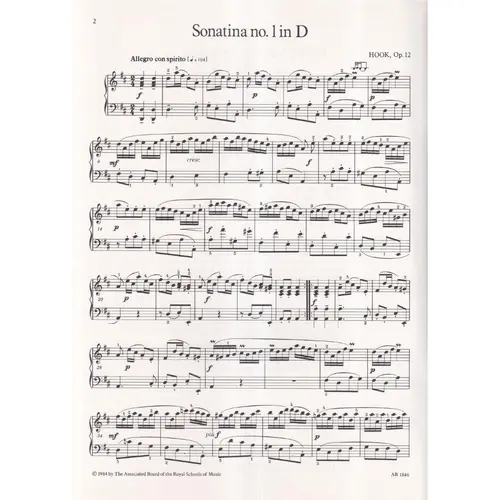 Twelve Sonatinas - Op.12   (Epp 24)
