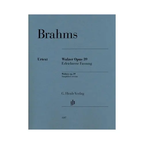 Waltzes Op.39 - Easy Arrangement By The Composer
