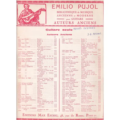 Belles Deesses - Chanson  (Pujol 1307)