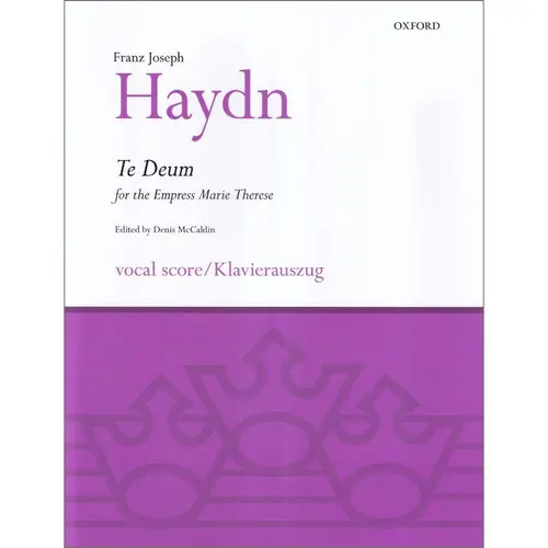 Te Deum For The Empress Marie Therese - Vocal Score