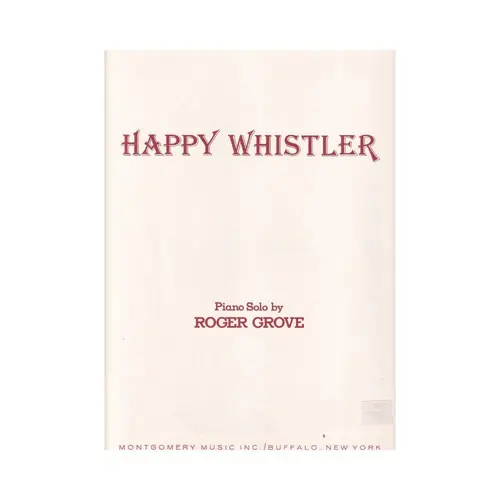 Happy Whistler for piano