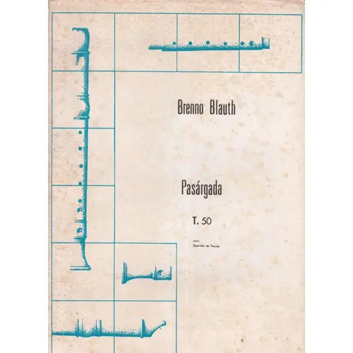 Pasargada T.50 para quarteto de flautas-doces