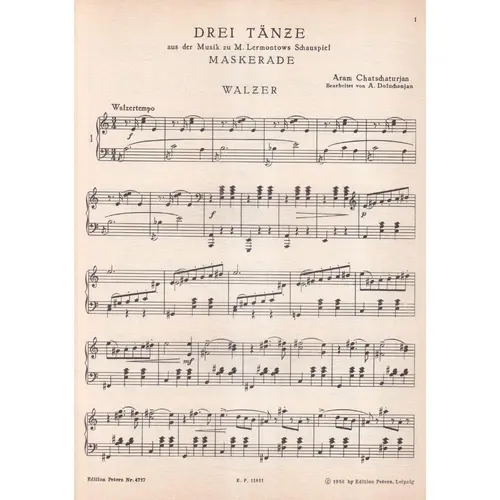 Drei Tanze