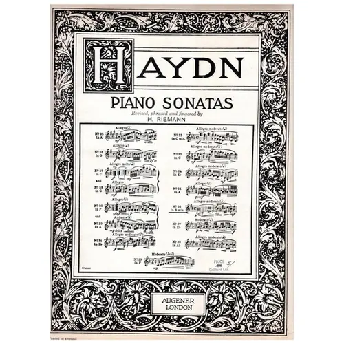 Piano Sonata N.36 In B Min.