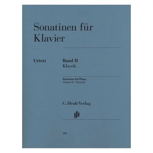 Sonatinen Fur Klavier Vol.2-Klassik