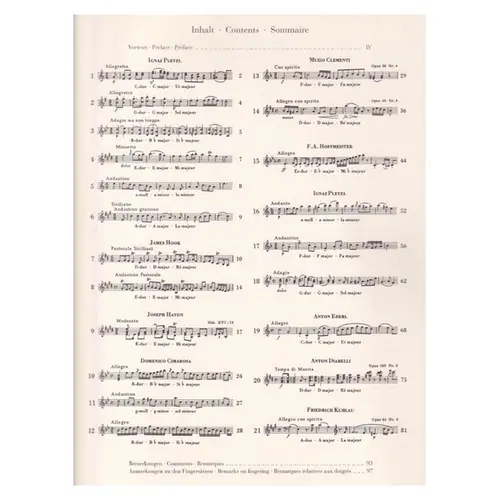 Sonatinen Fur Klavier Vol.2-Klassik