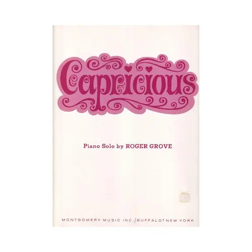 Capricious for piano