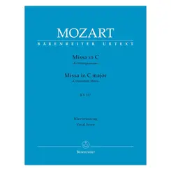 Missa in C Major - KV 317  Coronation Mass - Vocal Score