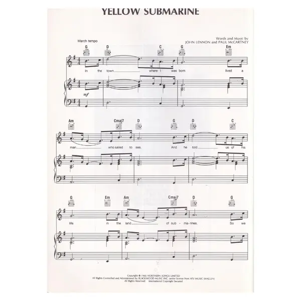 Yellow Submarine And The Beatles