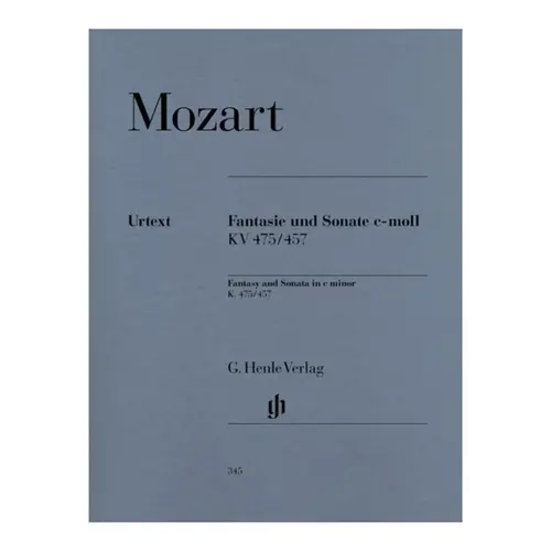 Fantasy and Sonata c minor K. 475/457 - Urtext