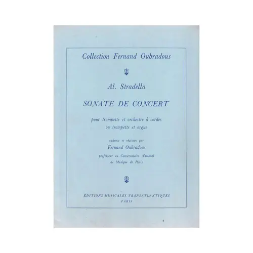 Sonate De Concert Pour Trompette