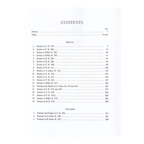 Sonatas And Fantasies For The Piano