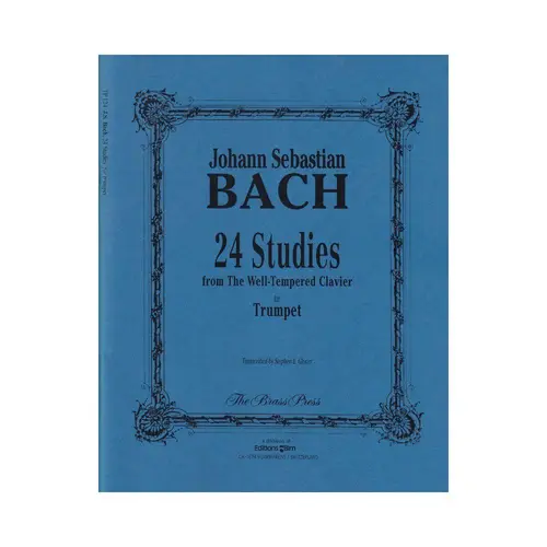 24 Studies From The Well-Tempered Clavier For Trumpet