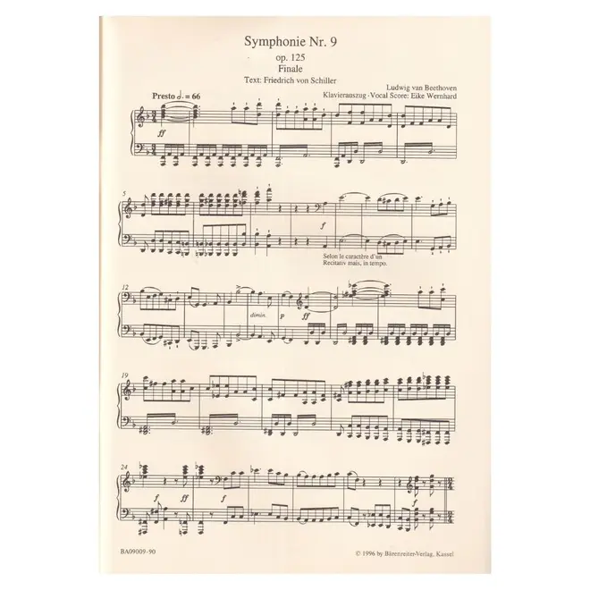 Sinfonia nona final vocal nona sinfonia - Symphonie N.9 In D Moll