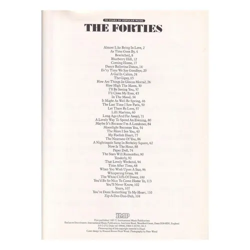 The Forties - 70 Years Of Popular Music
